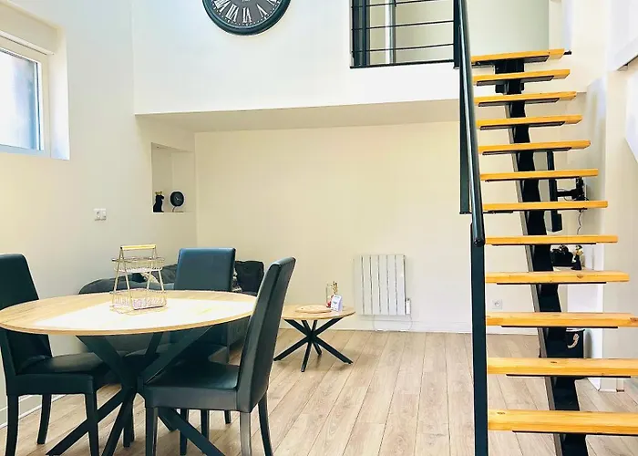 Loft De Charme Avec Parking, Jardin Et Terrasse