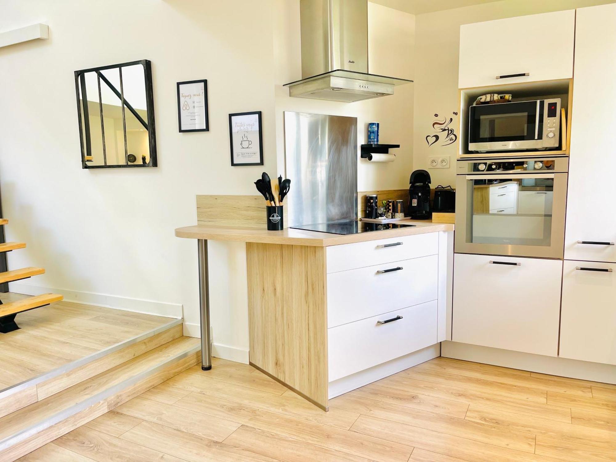 Ferienhaus Loft De Charme Avec Parking, Jardin Et Terrasse *