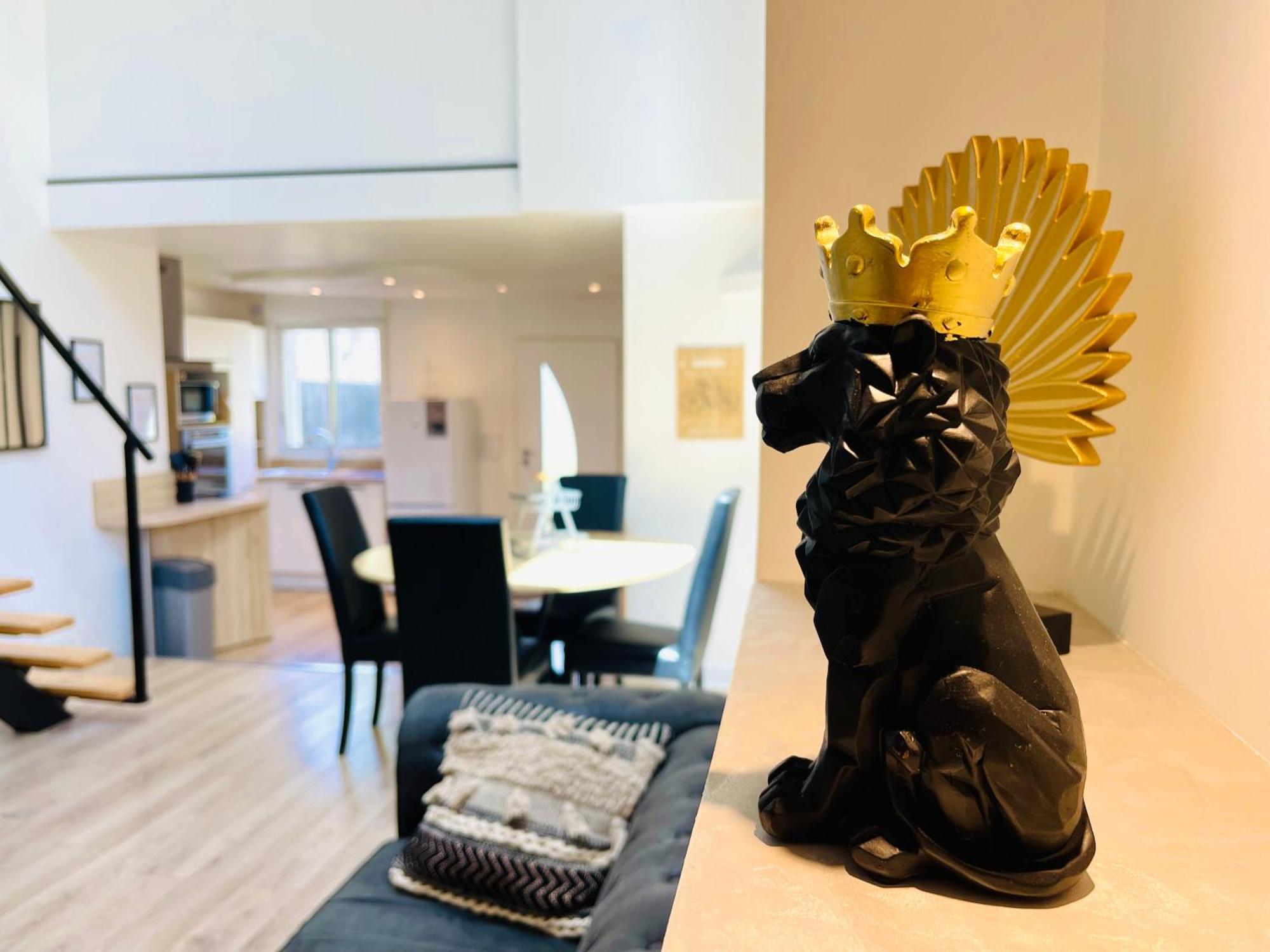 Ferienhaus Loft De Charme Avec Parking, Jardin Et Terrasse Saint-Pryvé-Saint-Mesmin